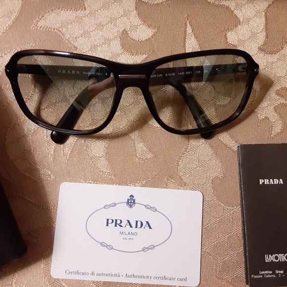 Prada Accessories - Prada Sunglasses with COA